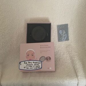 Elegant Black Eye Bag Massager